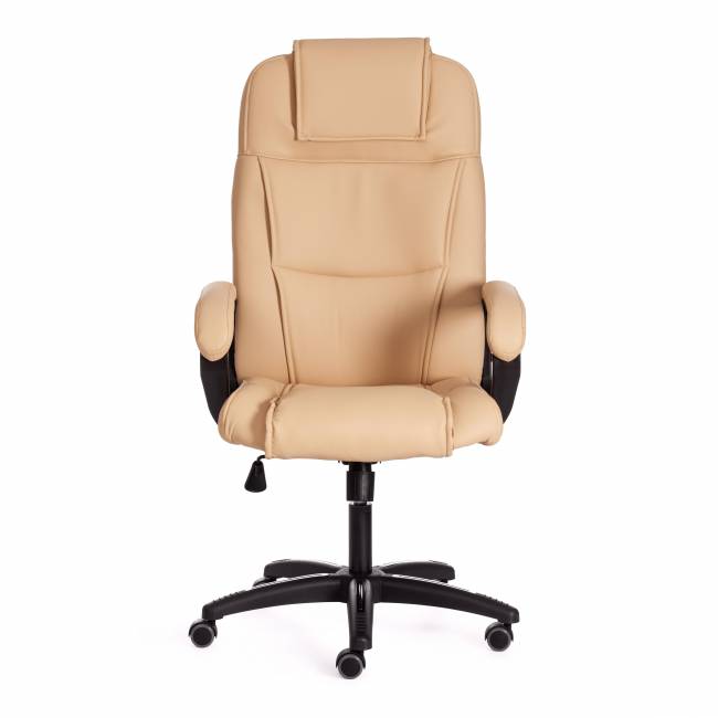 Кресло BERGAMO (22) кож/зам, бежевый, 36-34 бежевый кож/зам