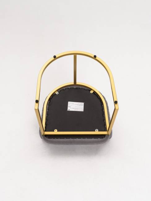 Стул Amely Gray / Gold