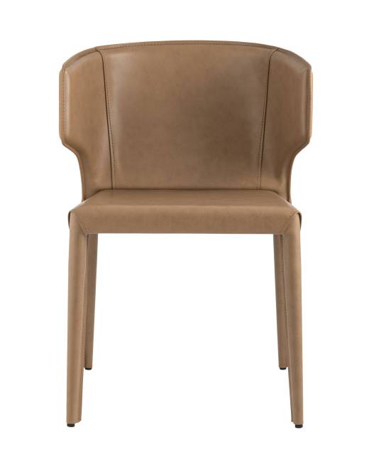 Стул Арманд экокожа коричневый