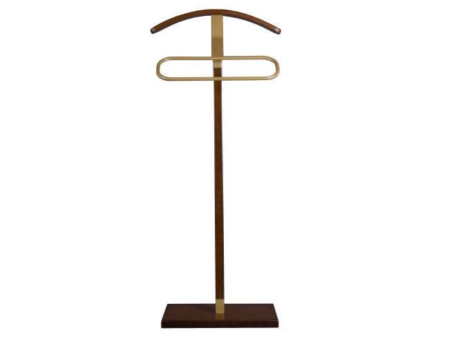 Вешалка костюмная ГАЛАНТ 341 золото/средне-коричневый