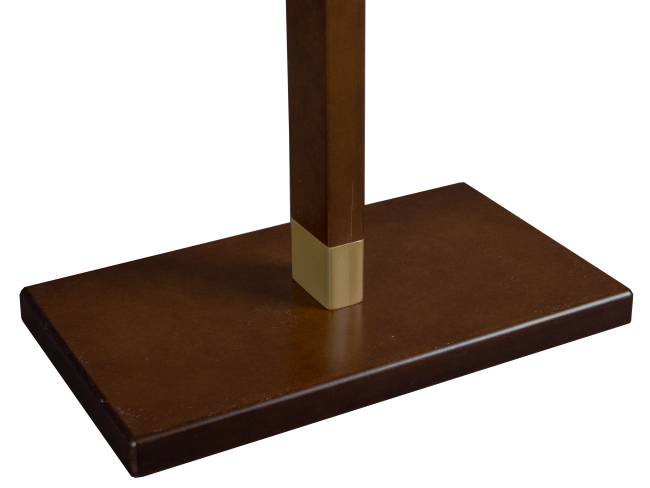 Вешалка костюмная ГАЛАНТ 341 золото/средне-коричневый