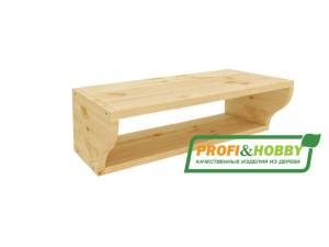 Полка для специй 600 х 180 х 280 без покраски