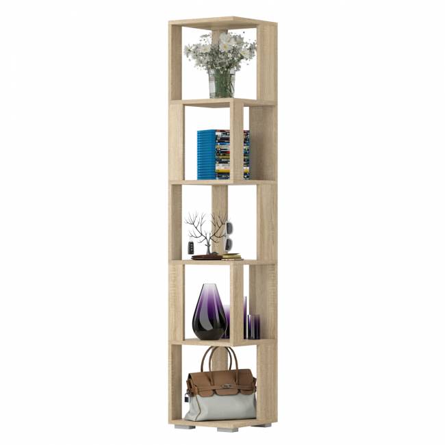 Стеллаж СВК цвет дуб сонома